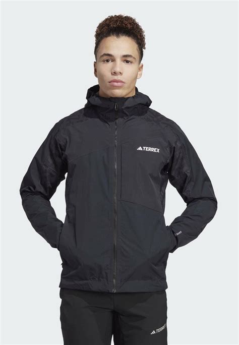 wendejacke adidas schwarz|adidas Sportswear Regenjacke / wasserabweisende Jacke.